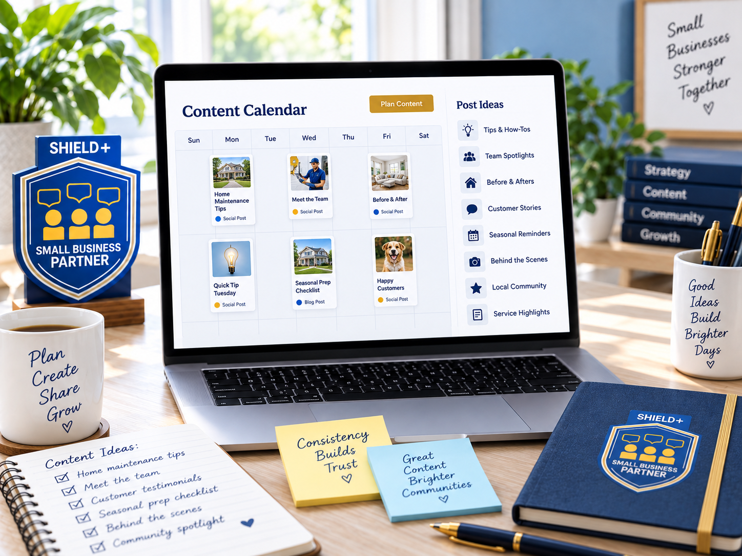 Content Planning example