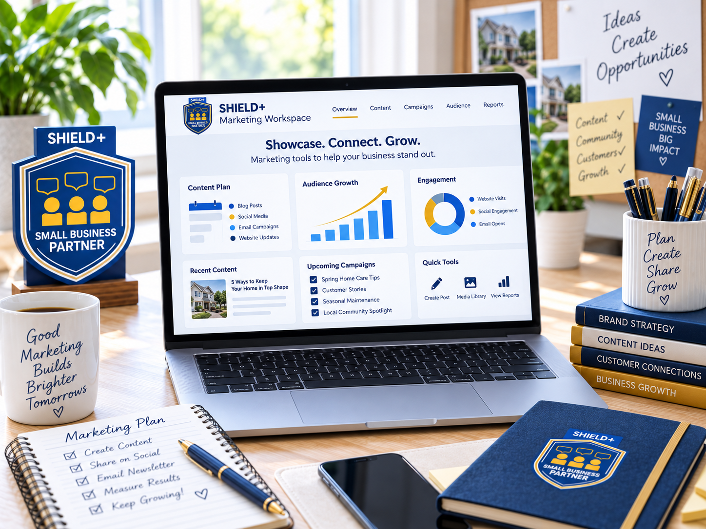 Marketing Workspace example
